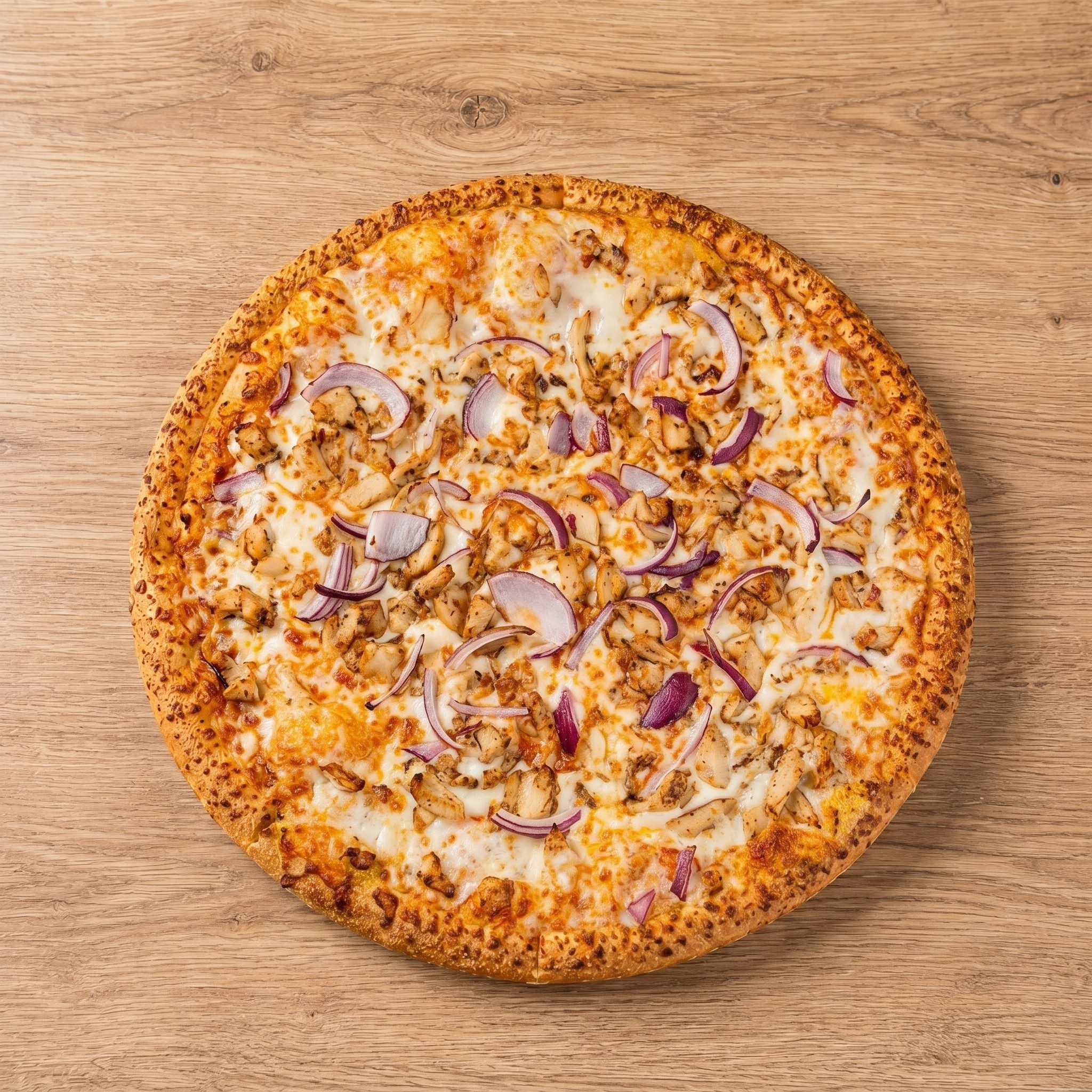 Buffalo Chicken Pizza.
